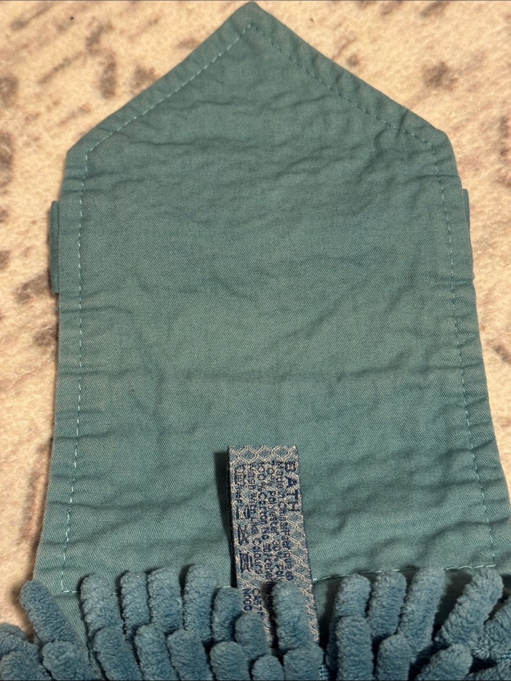 Norwex Teal Chenille Hand Towel - Picture 3 of 6